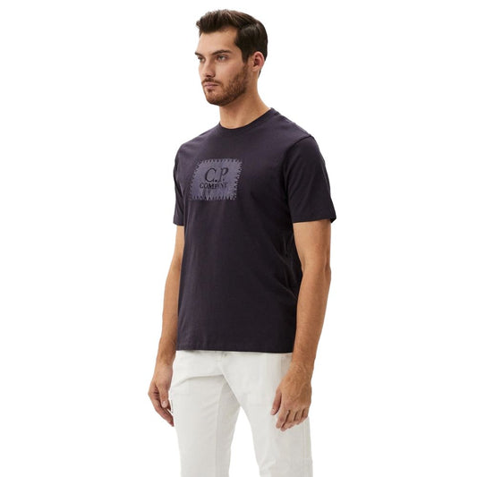 C.P. Company Blue Cotton T-Shirt