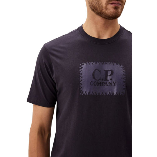 C.P. Company Blue Cotton T-Shirt
