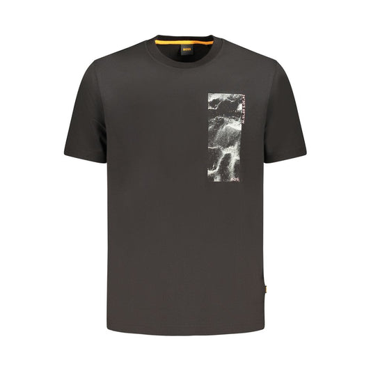 Hugo Boss Black Cotton T-Shirt