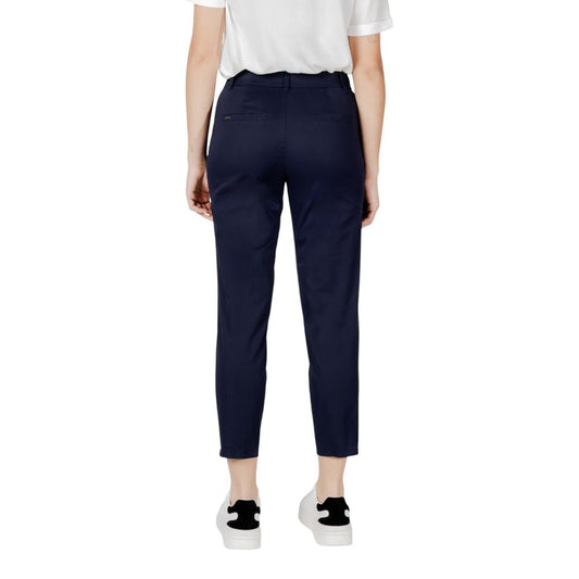 Street One Blue Cotton Jeans & Pant