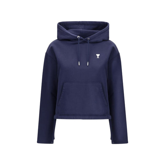 Ami Paris Cropped Hoodie