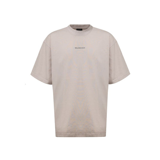 Balenciaga White Cotton T-Shirt