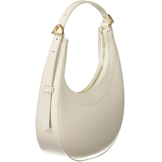 Coccinelle White Leather Handbag