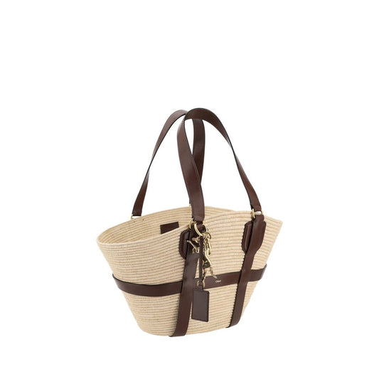 Chloé Kerala 25 raffia Shoulder Bag