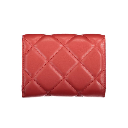 Valentino Bags Red Polyethylene Wallet
