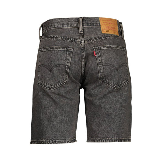 Levi's Black Cotton Jeans & Pant