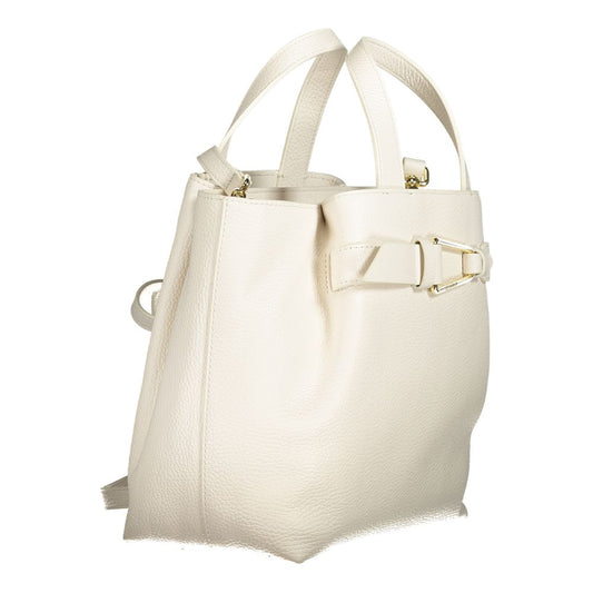 Coccinelle White Leather Handbag