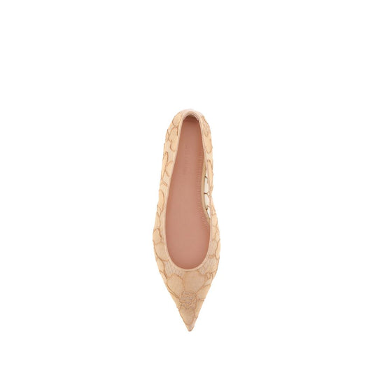 Amina Muaddi Barbara Ballerinas