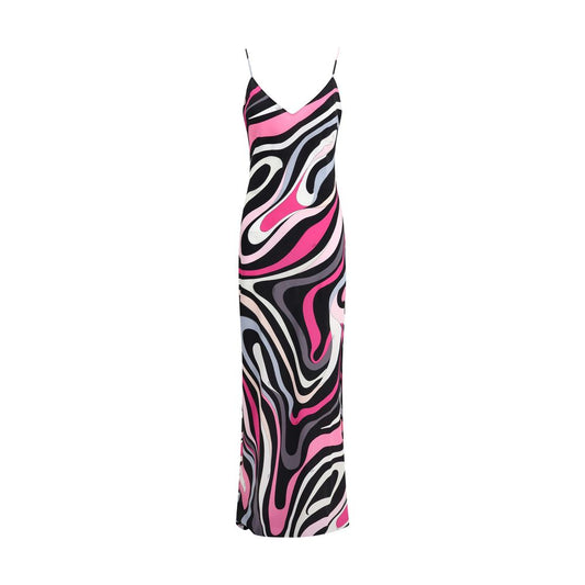 Emilio Pucci Marmo print long Dress