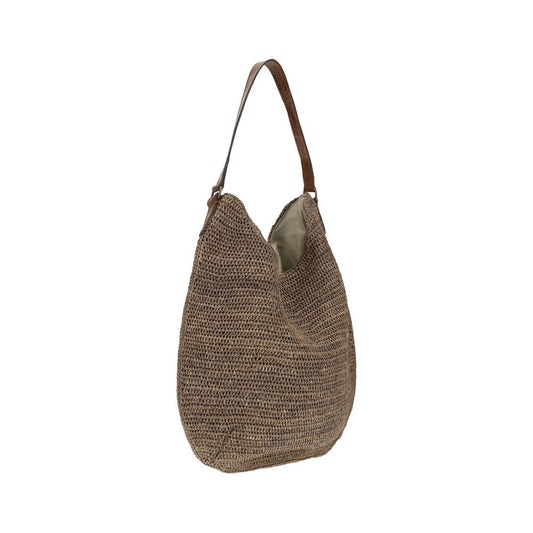 Ibeliv Meva Raffia Shoulder Bag