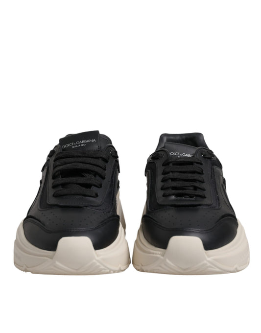 Dolce & Gabbana Black White Daymaster Low Top Sneakers Shoes