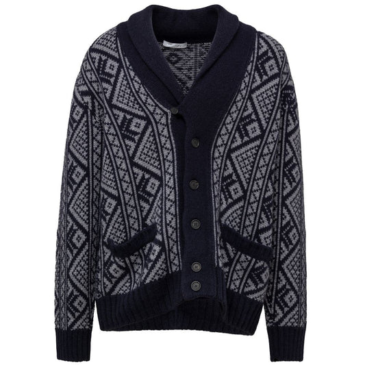 Cruciani Multicolor Cashmere Cardigan