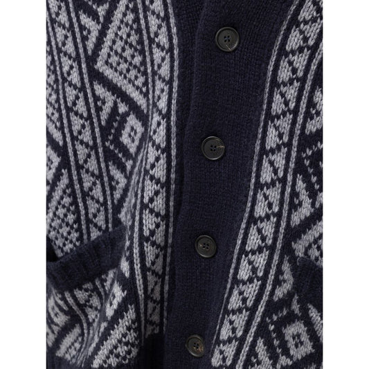 Cruciani Multicolor Cashmere Cardigan