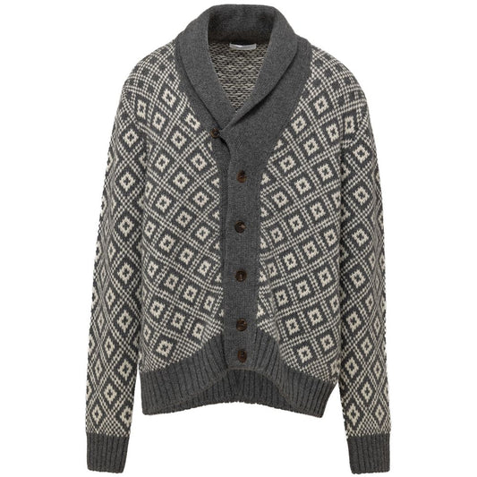 Cruciani White Cashmere Cardigan