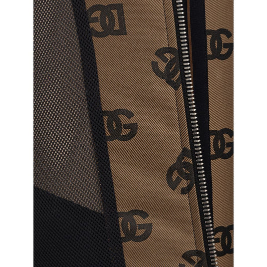 Dolce & Gabbana Brown Polyester Jacket