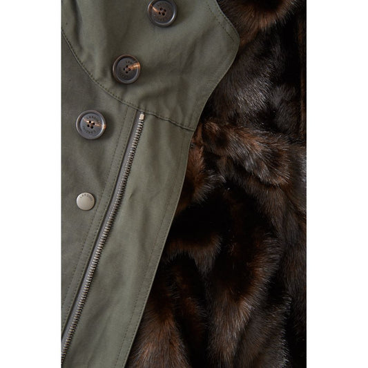 Lardini Green Cotton Jacket