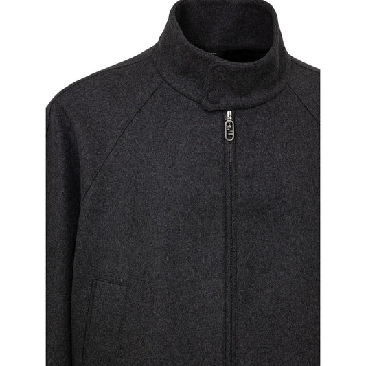Fendi Gray Cashmere Jacket