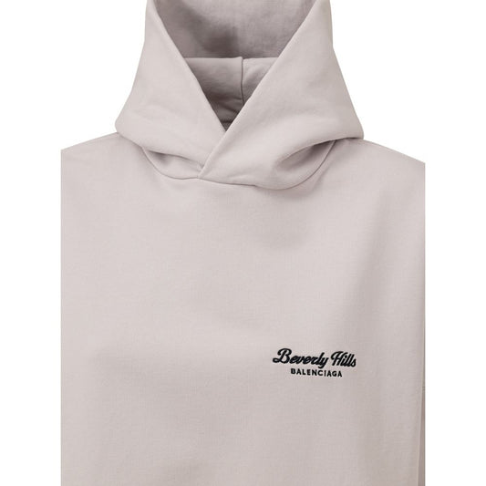 Balenciaga Gray Cotton Sweater