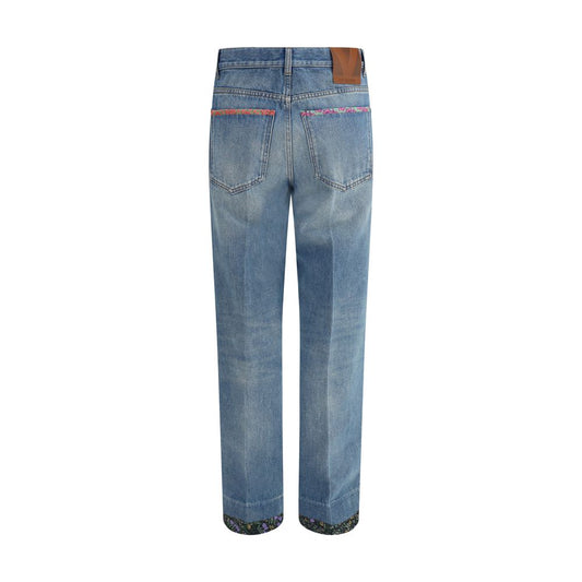 Valentino Jeans with floral details