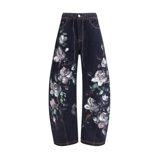 Ella Floral print Jeans