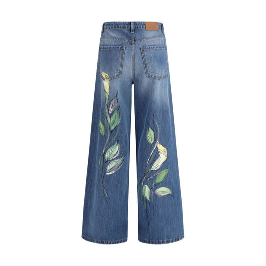 Ella Floral Print Jeans