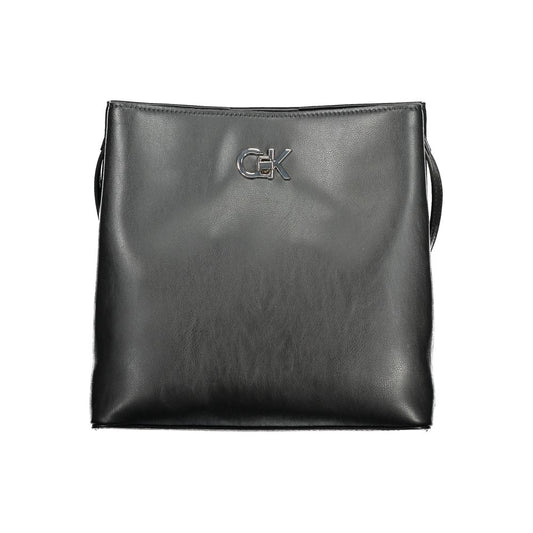 Calvin Klein Black Polyester Women Handbag