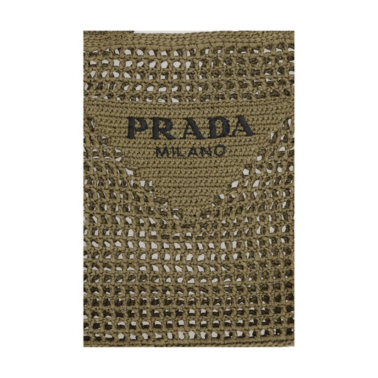 Prada Raffia Shoulder Bag