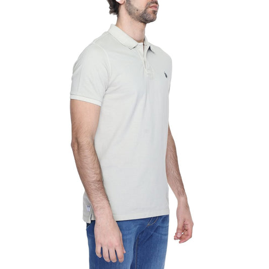 U.S. POLO ASSN. Beige Cotton Polo Shirt