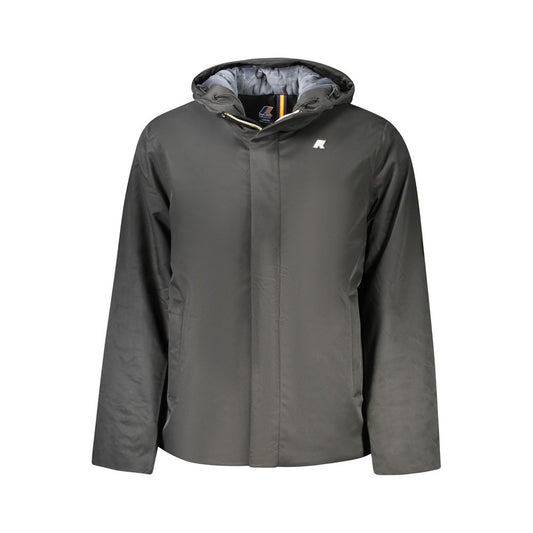 K-WAY Black Polyester Men Jacket