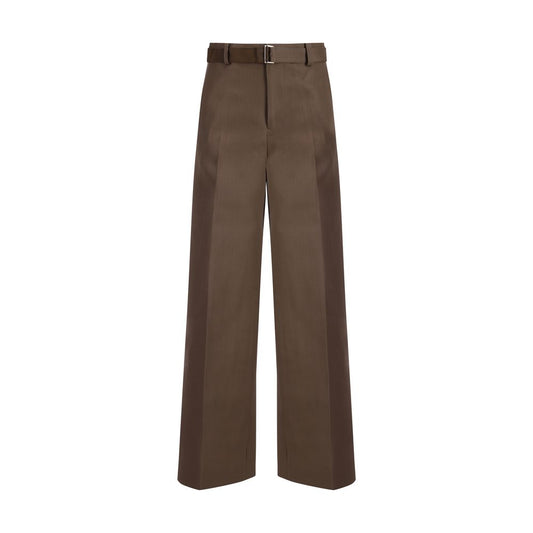 Sacai Double-faced Silk Cotton Pants