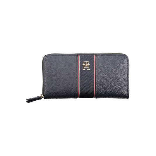 Tommy Hilfiger Blue Polyethylene Women Wallet