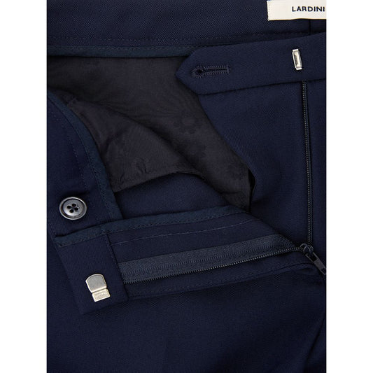 Lardini Blue Wool Jeans & Pant