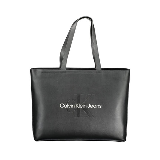 Calvin Klein Black Polyethylene Women Handbag