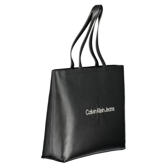 Calvin Klein Black Polyethylene Women Handbag