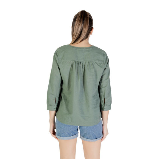Street One Green Linen Shirt