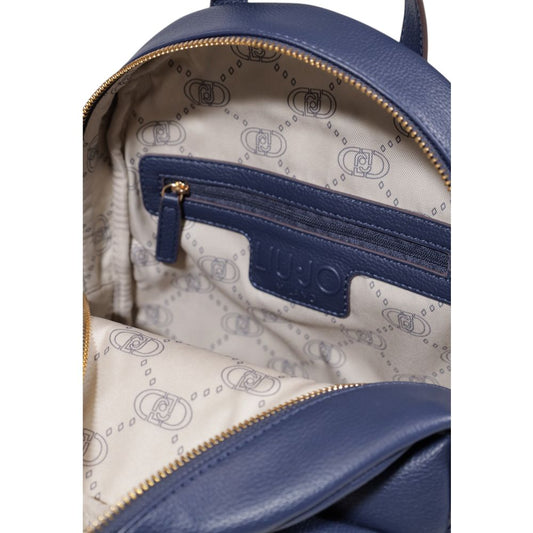 Liu Jo Blue Polyester Backpack