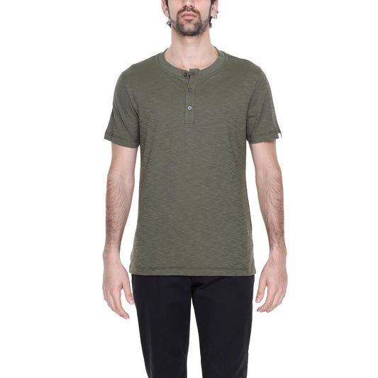 Liu Jo Green Cotton T-Shirt