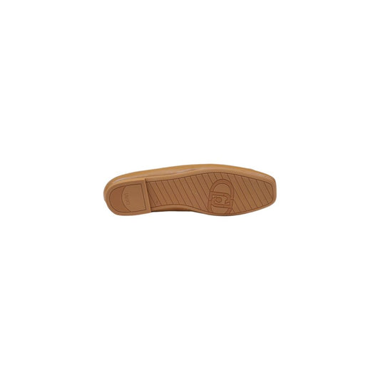 Liu Jo Beige Leather Flat Shoe