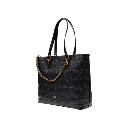 Liu Jo Black Polyethylene Handbag