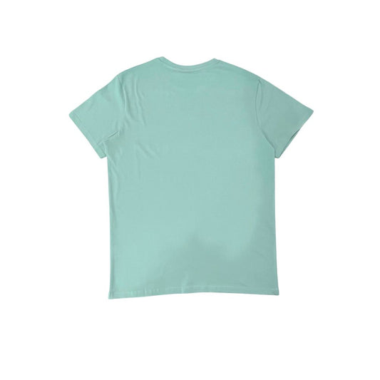 Iceberg Light Blue Cotton T-Shirt