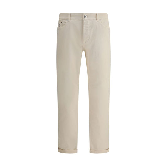 Brunello Cucinelli Jeans with turn-up hem