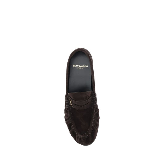 Saint Laurent Suade Loafers