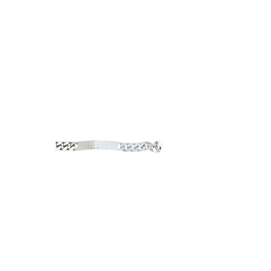 MM6 Minimal Logo Id Tag Bracelet