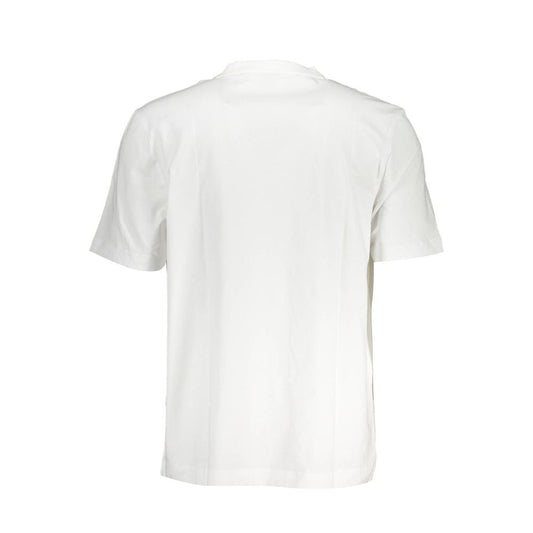 Hugo Boss White Cotton Men T-Shirt
