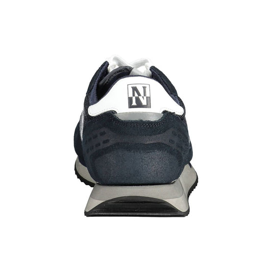Napapijri Blue Leather Men Sneaker