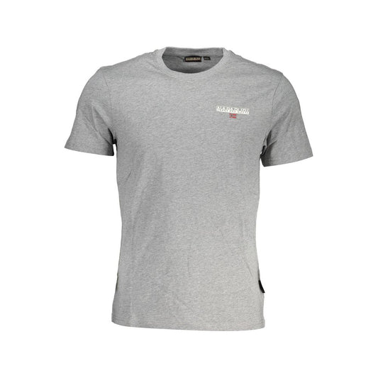 Napapijri Brown Cotton Men T-Shirt