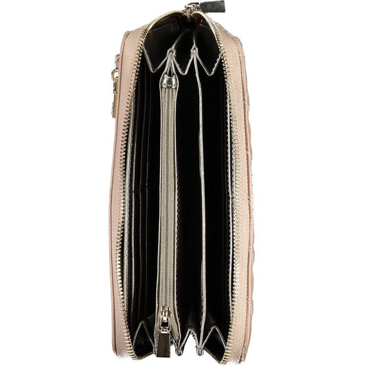 Guess Jeans Pink Polyethylene Women Wallet