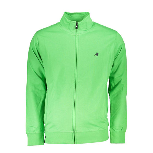 U.S. Grand Polo Green Cotton Sweater