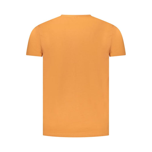 Pepe Jeans Orange Cotton Men T-Shirt