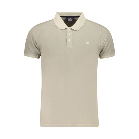 Norway 1963 Beige Cotton Polo Shirt